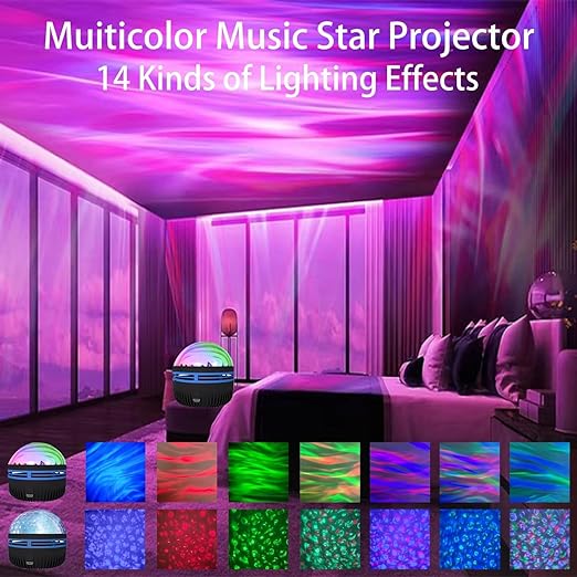 Galaxy Light Projector for Room Decor